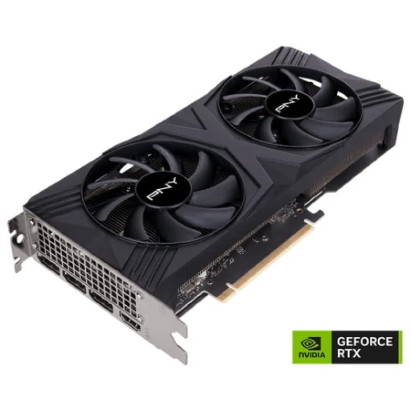 PNY GeForce RTX 4060Ti 16GB OC Vetro Dual Fan Graphic Card